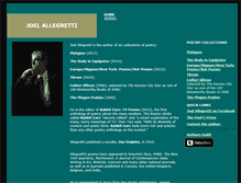 Tablet Screenshot of joelallegretti.com